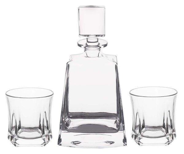 Karafa na whisky Imperial robust 0,78 l 2 pohár, sada