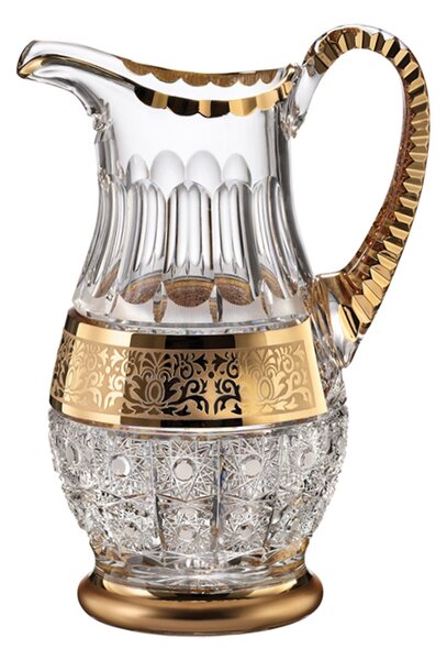 Bohemia Crystal ručne brúsený džbán Romantic Horizont 1,3l