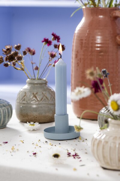 Sviečka Light Blue Rustic 11 cm