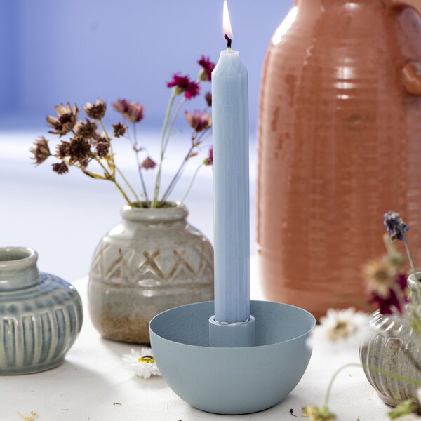 Sviečka Light Blue Rustic 11 cm