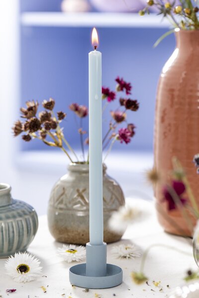 Vysoká sviečka Rustic Light Blue 29 cm