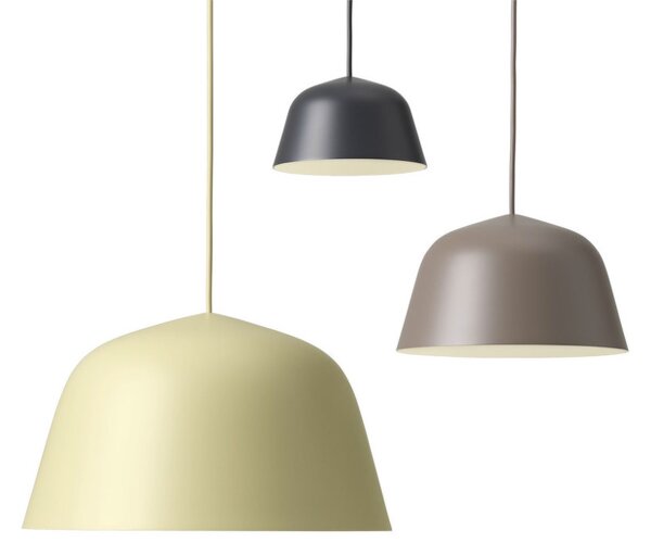 Muuto Závesná lampa Ambit Ø16.5, black AMBPEN1601