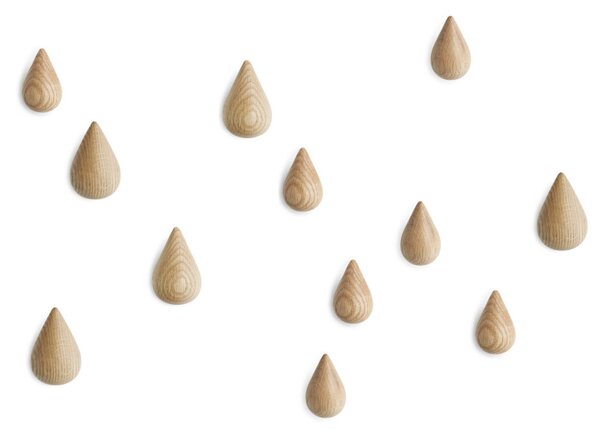 Normann Copenhagen Vešiaky Dropit Large, nature