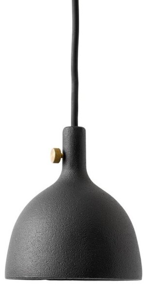 Audo (Menu) Závesná lampa Cast Pendant Shape 2, black 1221539