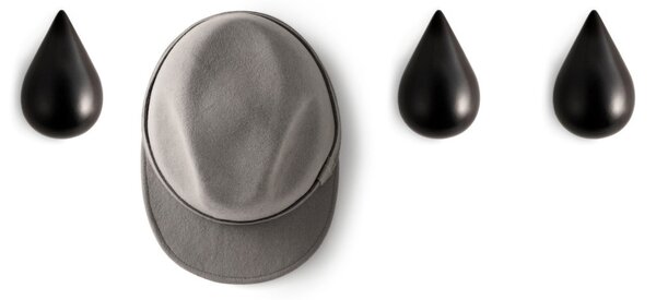 Normann Copenhagen Vešiaky Dropit Small, black