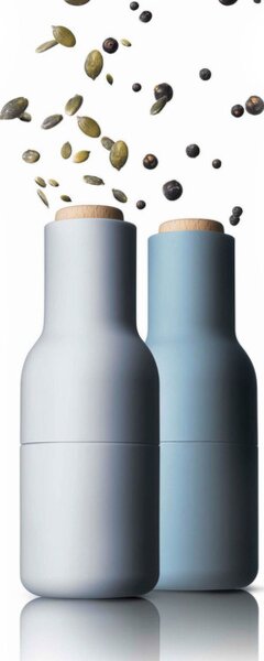 Audo Copenhagen Mlynčeky na soľ a čierne korenie Bottle, blues / beech