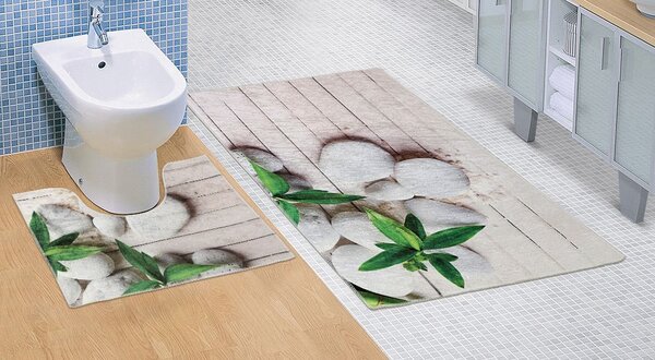 Kvalitex Kúpeľňová a WC predložka Jadran 3D