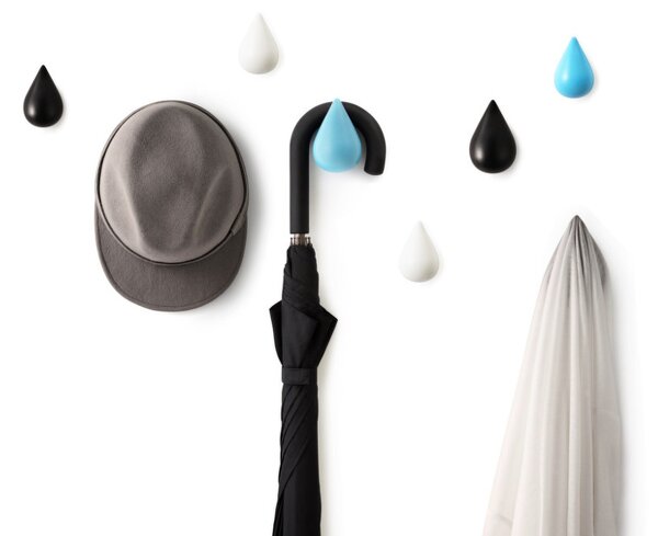 Normann Copenhagen Vešiaky Dropit Large, white