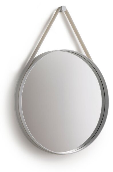HAY Zrkadlo Strap Mirror 70 cm, grey