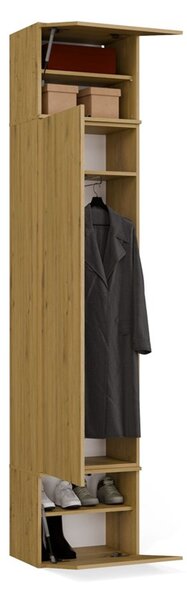 Šatníková skriňa HAGA 1SZ - dub artisan