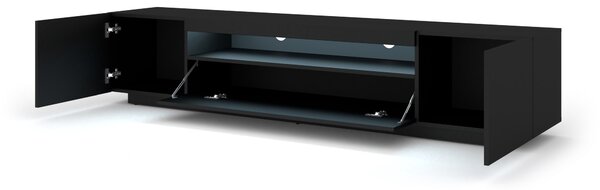 TV stolík AURA 200 | čierny mat