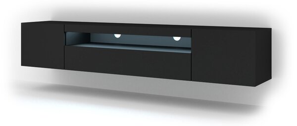 TV stolík AURA 200 | čierny mat