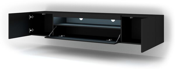 TV stolík AURA 200 | čierny mat