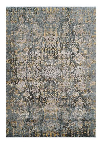 Lalee Kusový koberec Orsay 700 Grey Yellow Rozmer koberca: 160 x 230 cm