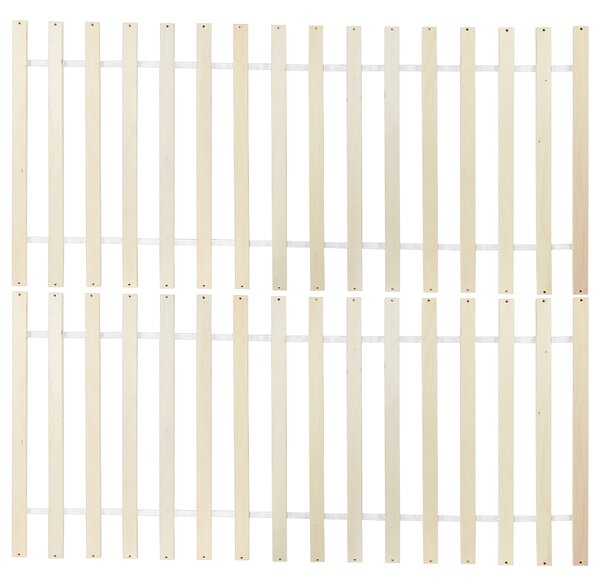 Posteľ biela borovicové drevo MDF 140 x 200 cm s čelom a úložnými zásuvkami minimalistický škandinávsky štýl spálňa detská izba
