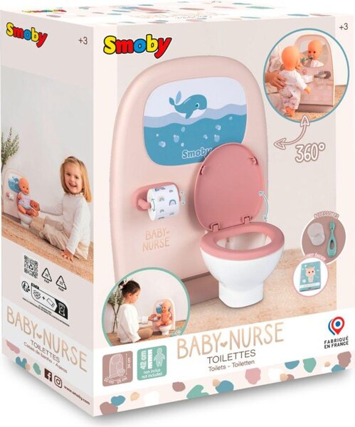 Smoby Baby Nurse Toaleta s kúpeľňou SM 220380