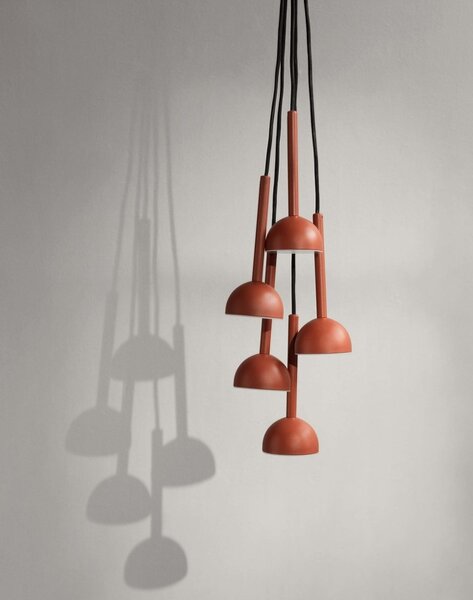 Northern Závesná lampa Blush, rust 118