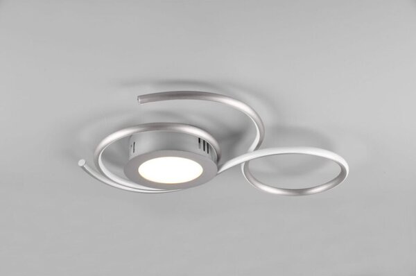 TRIO 623410207 JIVE stropné svietidlo LED 36W/4300lm 2700 - 6000K matný nikel, stmievateľné, diaľkový ovládač