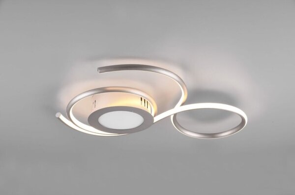 TRIO 623410207 JIVE stropné svietidlo LED 36W/4300lm 2700 - 6000K matný nikel, stmievateľné, diaľkový ovládač