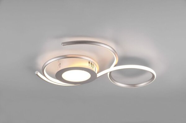 TRIO 623410207 JIVE stropné svietidlo LED 36W/4300lm 2700 - 6000K matný nikel, stmievateľné, diaľkový ovládač