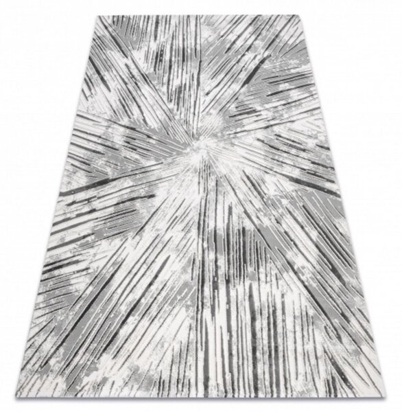 Luxusný kusový koberec akryl Zoe šedý 160x230cm