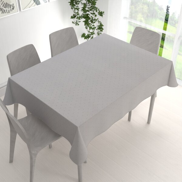 Biante Teflónový obdĺžnikový obrus TF-080 Obdĺžničky na sivom 50x100 cm