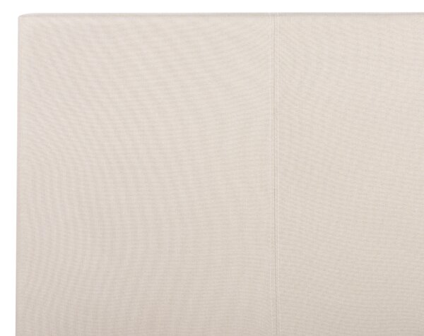 Posteľ béžová s roštom polyesterový čalúnený rám postele 120 x 200 cm moderný dizajn