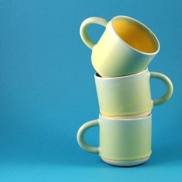 Porcelánový hrnček s uškom Yellow Snapper 300 ml