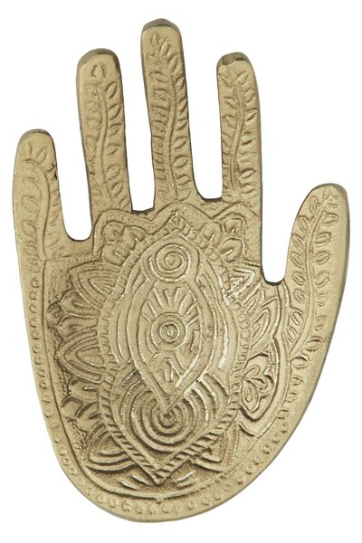 Dekoratívna tácka Aluminum Hamsa