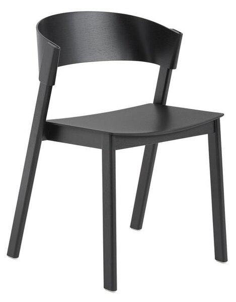Muuto Stolička Cover Side Chair, black