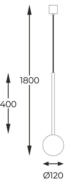 Zuma Line 5639 závesné stropné svietidlo ALI | 40W G9