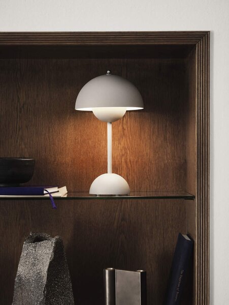 &Tradition Prenosná stolná lampa Flowerpot VP9, mustard 133093A215