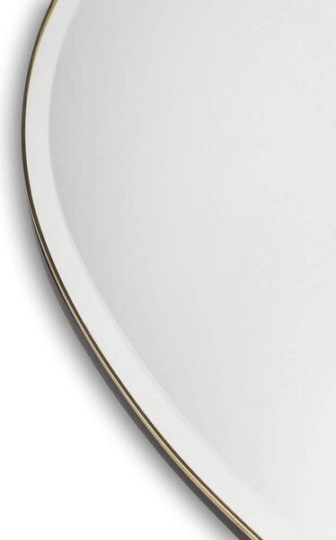 Ferm Living Zrkadlo Pond Small, brass