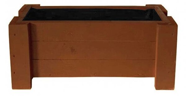 ATMOWOOD Drevený truhlík 60 cm - teak