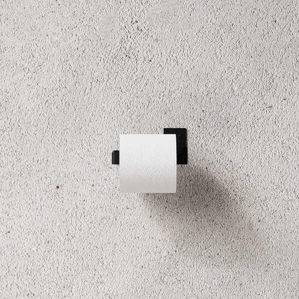 Nichba Držiak na toaletný papier Toilet Paper Hanger, black