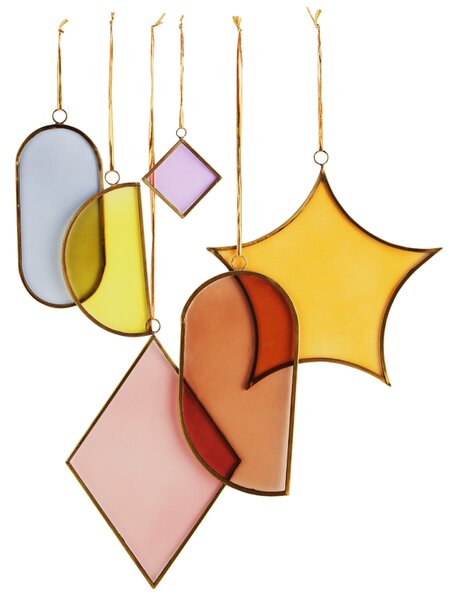 Sklenená dekorácia Colour Glass Pieces
