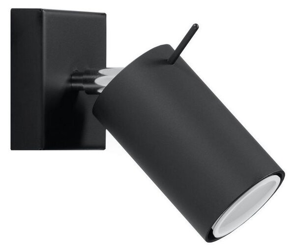 Brilagi - LED Nástenné bodové svietidlo ASMUS 1xGU10/7W/230V čierna