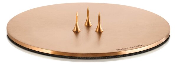 Kovový svietnik Rose Gold Small