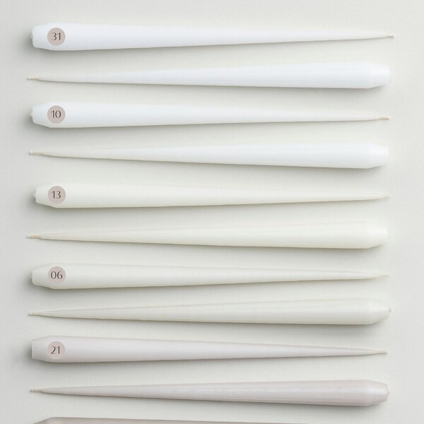 Sviečka Taper 32 cm – 13 Elderflower – set 2 ks