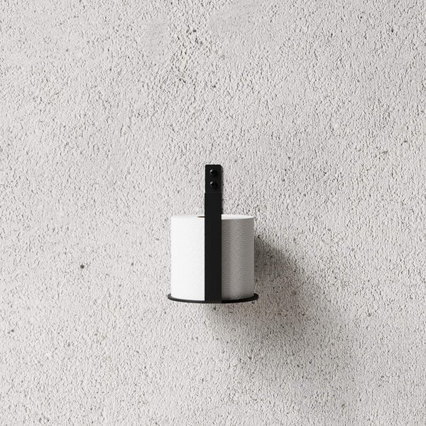 Nichba Držiak na toaletný papier Toilet Paper Holder Extra, black