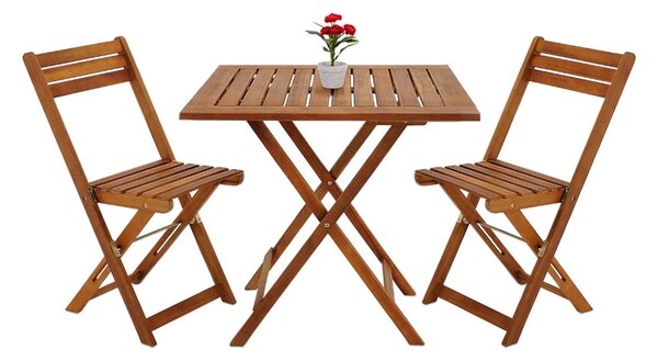 Casaria Balkónový set z akáciového dreva