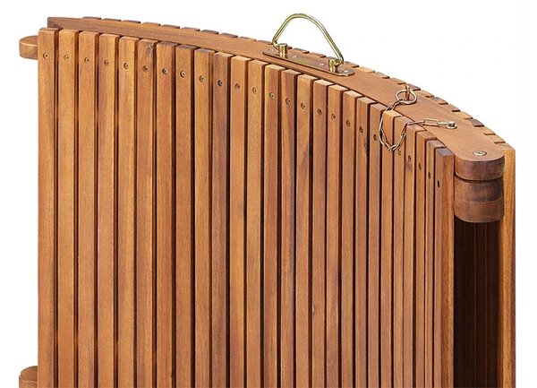 Casaria Ergonomické ležadlo z akáciového dreva
