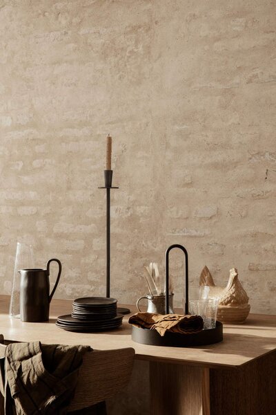 Ferm Living Podnos Grib Tray, black