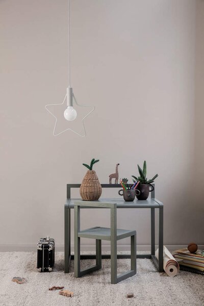 Ferm Living Úložný kôš Braided Pear Small, natural