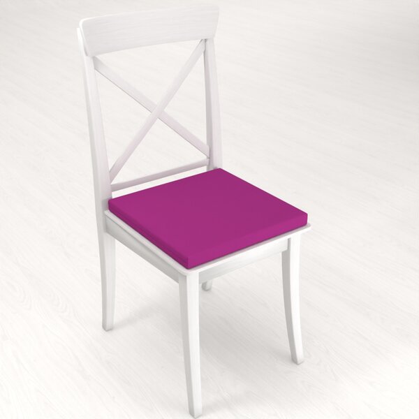 Biante Štvorcový podsedák Rongo RG-092 Purpurový - 38x38x3 cm