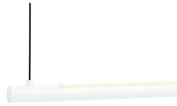LOOM DESIGN LED závesné svietidlo Straw 150, biele, hliník, Biela / opálová, Obývacia izba / jedáleň, Hliník, Moderný, Závesné svietidlo