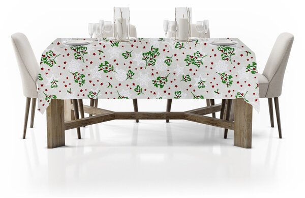 Vianočný obrus Imelo Farba Viacfarebná Rozmery 120x140 cm