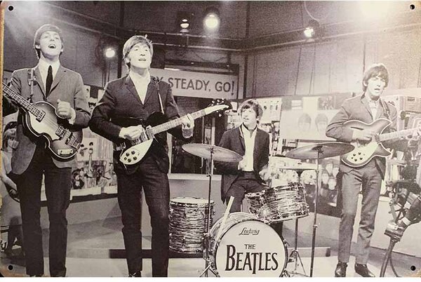 Ceduľa The Beatles 30cm x 20cm Plechová tabuľa