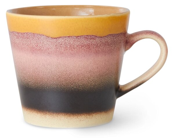 Kameninový hrnček na cappuccino 70's Sunset 300 ml