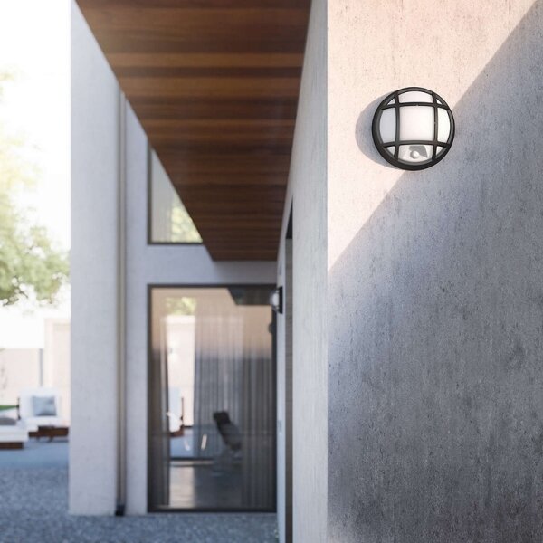 Philips 17319/30/16 - LED Vonkajšie svietidlo so senzorom EAGLE 1xLED/3W/230V IP44